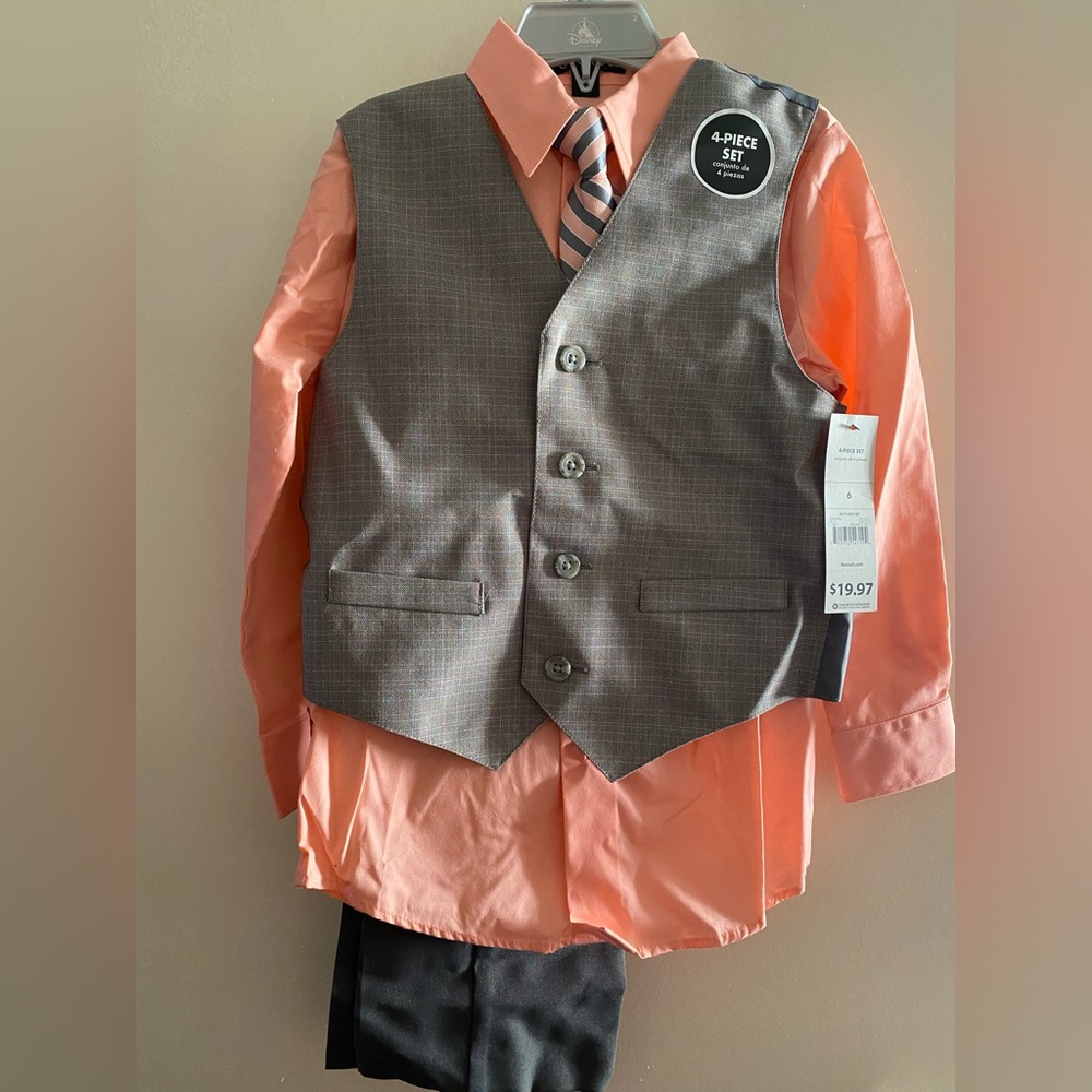 Boy suit set 4 pieces